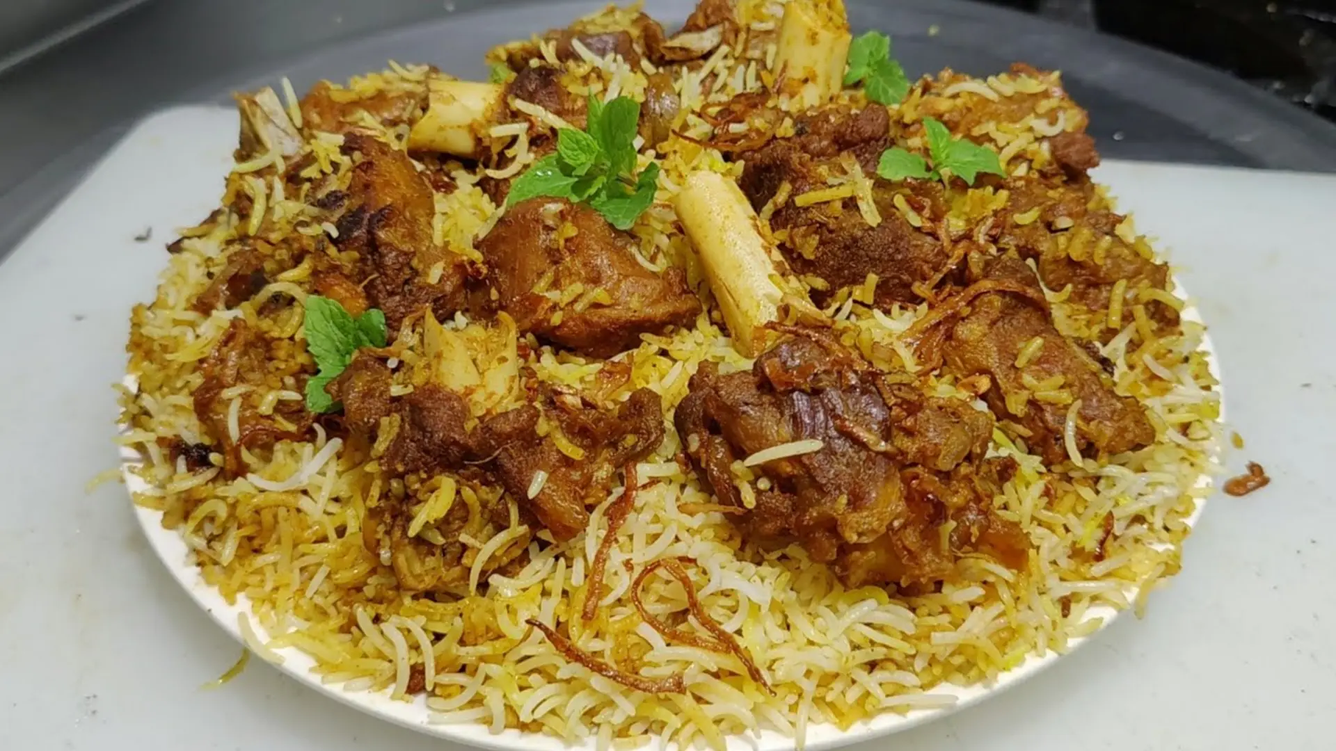 Mutton Biryani Family Bucket Meal Chilled